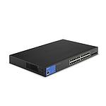 24포트 스위치허브 PoE+ 410W 1000Mbps+10G 4SFP+ (LGS328MPC)