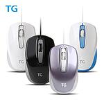 친환경 유선 무소음 인체공학 광 마우스 (TG-M500U)