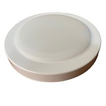 LED DC 타입 원형 직부등 (15W, 유백)