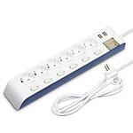 USB2포트+16A 개별 6구 멀티탭 (HIPUMP-N)