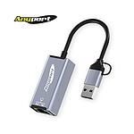 USB3.0 2IN1 메탈바디 기가비트 랜카드 (AP-UC31GLAN)