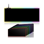 게이밍 RGB LED 데스크 장패드 (Q-W3-L700)