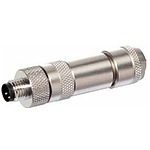 M8 male 0° A-cod. screw terminal