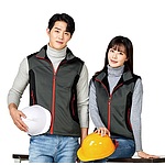 하이넥 집업 근무복 조끼 (PW-V50)