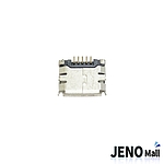 마이크로 USB-B 2.0 커넥터 암타입 5핀 SMD 단자 (HAC1013)