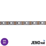 플렉시블 5V 365-370nm UV LED 스트립 바 3528-60 8mm (HDL1807)