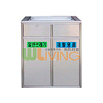사각스텐휴지통 (WL-1262)