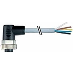 7/8'' female 90° with cable