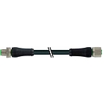 M12 Power male 0° / female 0° T-cod.