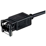 Valve plug MJC 0° with cable LED V2A