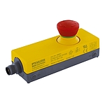 Emergency stop with 2 positive opening