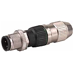 M12 male 0° A-cod. IDC Lite