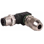 M12 male 90° A-cod. IDC Lite
