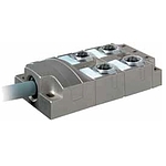 MVP-METALL, 4XM12, 5POLE, PRE-WIRED CABLE