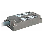MVP12-METALL, 4XM12, 5-POLE, PRE-WIRED CABLE