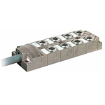 MVP-METALL, 8XM12, 5POLE, PRE-WIRED CABLE