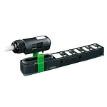 EXACT8, 10XM8, 3 POLE PLUG. CAP, SPRING-TERM.