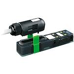 EXACT8, 4XM8, 3 POLE PLUG. CAP, SPRING-TERM.