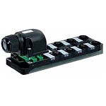EXACT12, 8XM12, 5-POLE, CAP, PLUG. SCREW TERM.