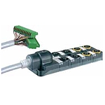 EXACT12 SAFETY, FIX. CABLE, P1-4 M12 5POLE LED,