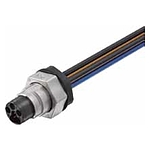MQ15-X-Power male receptable shielded front mount