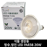 식물생장 방수/일반 겸용 LED PAR38 램프 (20W)