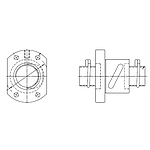 외부 볼 순환 너트 (FSBW Seires)