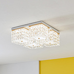 LED 오블리 크리스탈 거실등 (100W)