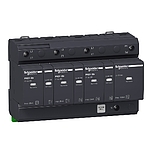 PRD1 25r 모듈식 서지 피뢰기 (3극 + N - 350V - 원격 전송 포함)