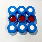 블루 스크루 캡 (Blue Screw Cap Certified, bonded PTFE/silicone septum)