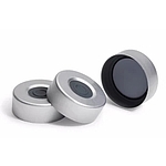 헤드스페이스 실버 알루미늄 크림프 (Headspace silver aluminum crimp cap, PTFE/butyl septa)
