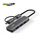 4포트 USB C타입 허브 (AP-TC41UH)
