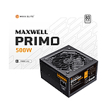 ATX 파워 서플라이 (MAXWELL PRIMO 500W 80PLUS STANDARD 플랫)