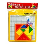 양면 자석 칠교놀이 마당
