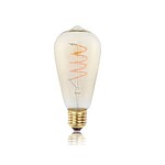 에디슨 롱 방망이 필라멘트 디자인 LED 램프 (ST64 3W)