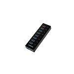 7포트 USB+충전1포트 유전원 허브 (PL-UH308P/어댑터포함)
