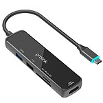 5 in 1 USB 3.0 C타입 멀티허브 (WG508A)