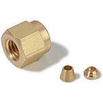 Swagelok Nut, Front and Back Ferrule Set Swagelok 200-S, stainless steel, 1/8 in. Swagelok