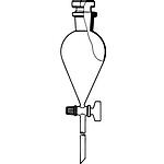Lenz Squibb separating funnel funnel capacity 1,000 mL, joint: ST/NS 29/32, glass key, graduated: no