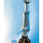 Hirschmann Ceramus bottle-top dispenser, adjustable volume dispensing volume 5.0-30.0 mL, precision: 0.1 CV%