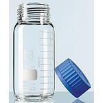 Duran bottle wide neck GLS 80 without caps amber glass, capacity 2,000 mL