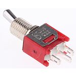 RS PRO Toggle Switch, Panel Mount, On-(On), SPDT, Solder Terminal
