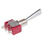 RS PRO Toggle Switch, Panel Mount, On-(On), SPDT, Solder Terminal
