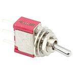RS PRO Toggle Switch, PCB Mount, On-(On), SPDT, Through Hole Terminal