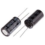 RS PRO 1000uF Aluminium Electrolytic Capacitor 35V dc, Radial, Through Hole