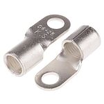 RS PRO Uninsulated Ring Terminal, 6.5mm Stud Size, 25mm² to 25mm² Wire Size