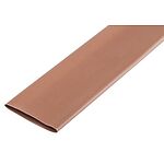 RS PRO Heat Shrink Tubing, Brown 38mm Sleeve Dia. x 1.2m Length 2:1 Ratio