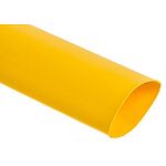 RS PRO Heat Shrink Tubing, Yellow 19.1mm Sleeve Dia. x 1.2m Length 2:1 Ratio