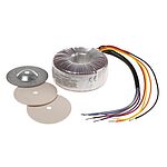 RS PRO 115 V ac, 230 V ac, 2 x 12V ac Toroidal Transformer, 50VA 2 Output, IEC 61558-2-6