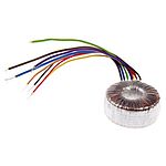 RS PRO 115 V ac, 230 V ac, 2 x 15V ac Toroidal Transformer, 15VA 2 Output